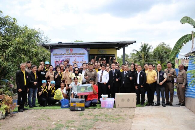 บก.น.3 ร่วมกับ ชมรมแม่บ้านตำรวจนครบาล นำทีมส่งมอบบ้านพักอาศัย ให้ผู้ป่วยติดเตียงไร้ที่พึ่ง ย้ำอุดมการณ์ “ไม่ทิ้งประชาชน”